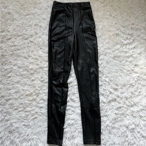 Dynamite Black Leather Pants